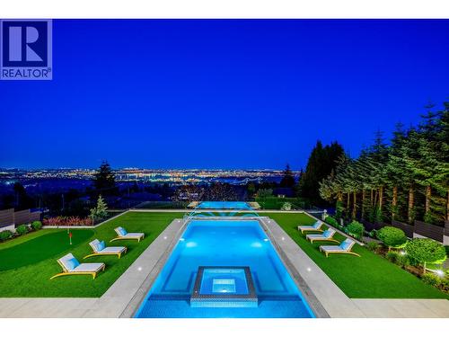 1123 Crestline Road, West Vancouver, BC - Outdoor With In Ground Pool