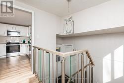 Hall to Lower Level and Garage - 