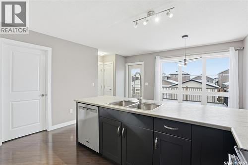 242 Kloppenburg Way, Saskatoon, SK - Indoor Photo Showing Kitchen With Double Sink