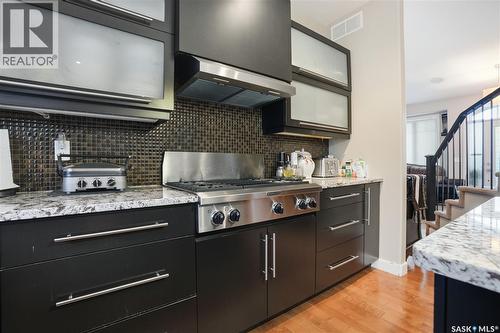 215 Beechwood Crescent, Saskatoon, SK - Indoor Photo Showing Kitchen With Upgraded Kitchen