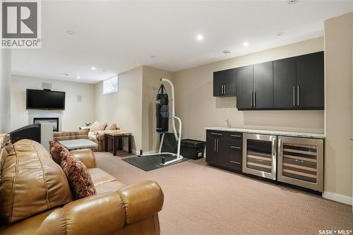 215 Beechwood Crescent, Saskatoon, SK - Indoor With Fireplace