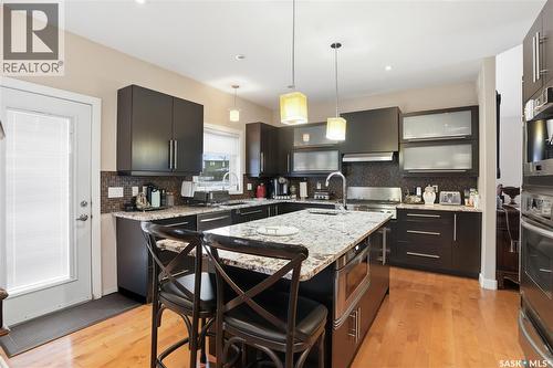 215 Beechwood Crescent, Saskatoon, SK - Indoor Photo Showing Kitchen With Upgraded Kitchen