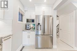 Coffee nook and custom microwave shelf - 