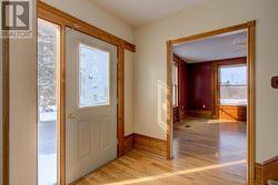 dining rm to front entry hall - 