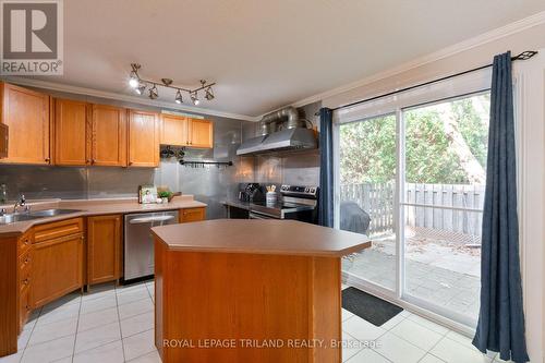 149 - 1247 Huron Street, London East (East A), ON - Indoor Photo Showing Kitchen With Double Sink