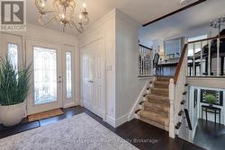 Richly stained hardwood - 