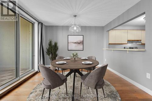 1404 - 500 Talbot Street, London East (East F), ON - Indoor Photo Showing Dining Room