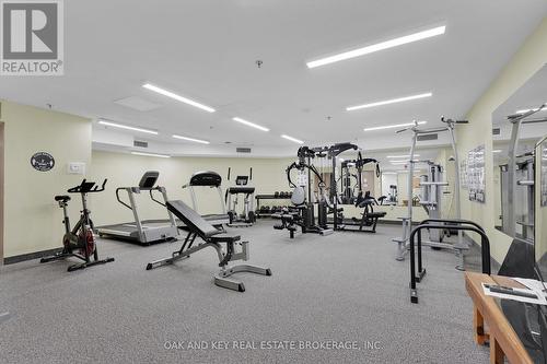 1404 - 500 Talbot Street, London East (East F), ON - Indoor Photo Showing Gym Room