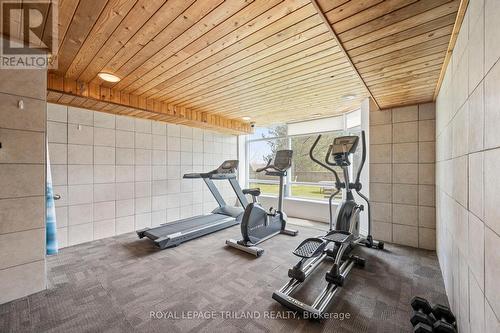 612 - 45 Pond Mills Road, London South (South J), ON - Indoor Photo Showing Gym Room