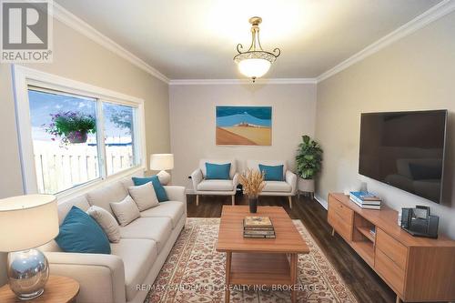 VIRTUALLY STAGED - 37 - 185 Denistoun Street, Welland (Broadway), ON - Indoor Photo Showing Living Room