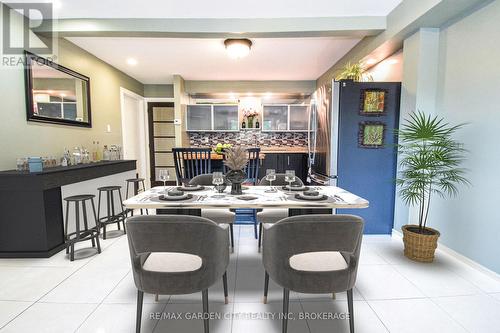 VIRTUALLY STAGED - 37 - 185 Denistoun Street, Welland (Broadway), ON - Indoor Photo Showing Dining Room