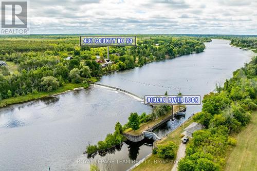 437 County  23 Road, Merrickville-Wolford, ON - Outdoor With Body Of Water With View