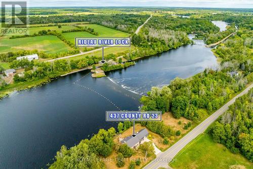 437 County  23 Road, Merrickville-Wolford, ON - Outdoor With Body Of Water With View