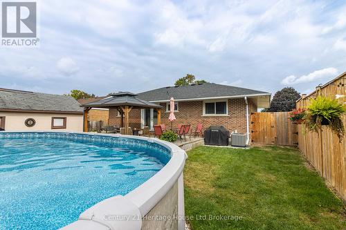 1064 Sovereign Road, Woodstock (Woodstock - North), ON - Outdoor With Above Ground Pool