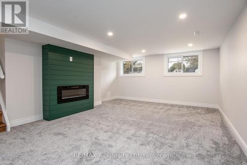 149 Norfolk Street, Stratford, ON - Indoor With Fireplace