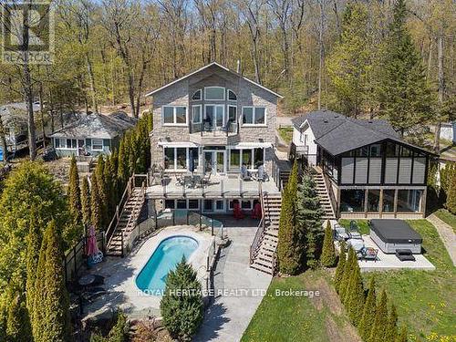 34 Hills Road, Kawartha Lakes (Bobcaygeon), ON - Outdoor With In Ground Pool