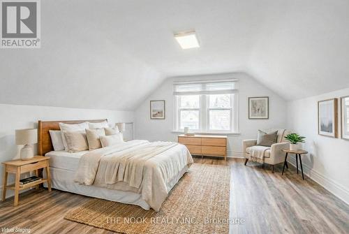 Primary Bedroom (Virtually Staged) - 219 Verdun Road, Oshawa (Central), ON - Indoor Photo Showing Bedroom