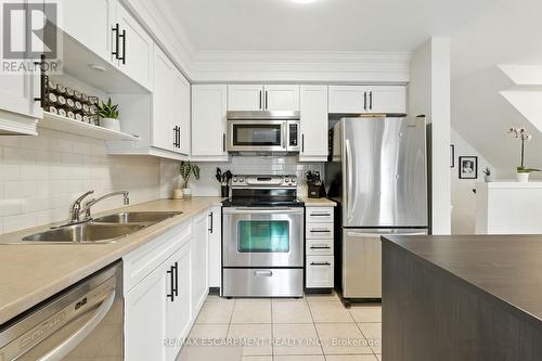 247 Fall Fair Way, Hamilton, ON - Indoor Photo Showing Kitchen With Stainless Steel Kitchen With Double Sink
