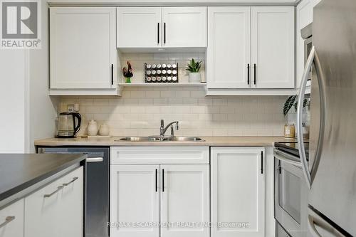 247 Fall Fair Way, Hamilton, ON - Indoor Photo Showing Kitchen With Double Sink