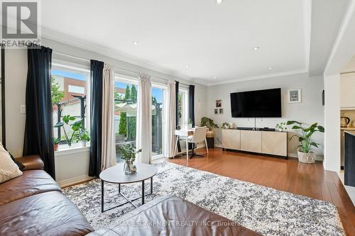 247 Fall Fair Way, Hamilton, ON - Indoor Photo Showing Living Room With Fireplace