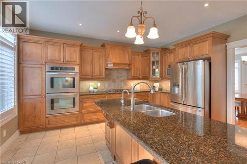 363 Golf Course Road, Conestogo, ON - Indoor Photo Showing Kitchen With Double Sink