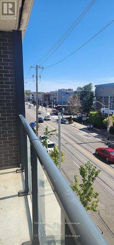 View from the Balcony - 314 - 1630 Queen Street E, Toronto, ON - Outdoor With Balcony With View
