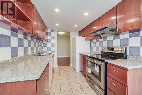 1610 - 30 Thunder Grove, Toronto, ON - Indoor Photo Showing Kitchen With Double Sink