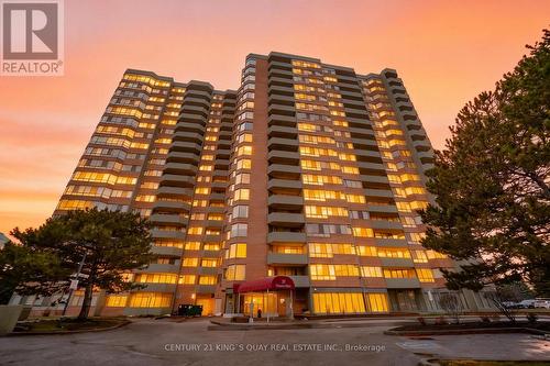 1610 - 30 Thunder Grove, Toronto, ON - Outdoor With Balcony With Facade