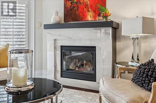 3 - 120 Bronte Road, Oakville (Br Bronte), ON - Indoor Photo Showing Living Room With Fireplace