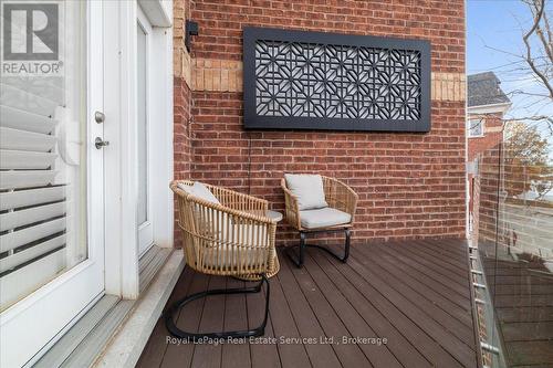 Living Room Balcony - 3 - 120 Bronte Road, Oakville (Br Bronte), ON - Outdoor With Deck Patio Veranda With Exterior