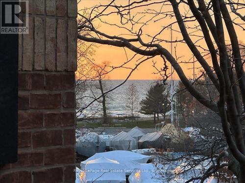 Lake View From Living Room Balcony - 3 - 120 Bronte Road, Oakville (Br Bronte), ON - 