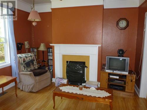 15 Loop Road, Terra Nova, NL - Indoor Photo Showing Living Room With Fireplace