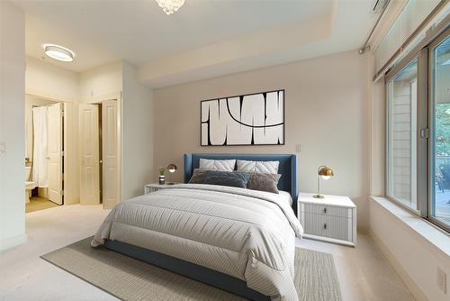 209-3521 Carrington Road, West Kelowna, BC - Indoor Photo Showing Bedroom