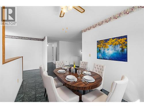 Photo has been Digitally Staged for Perspective - 329 6Th Ave S Avenue, Creston, BC - Indoor Photo Showing Dining Room