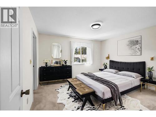 Photo has been Digitally Staged for Perspective - 329 6Th Ave S Avenue, Creston, BC - Indoor Photo Showing Bedroom