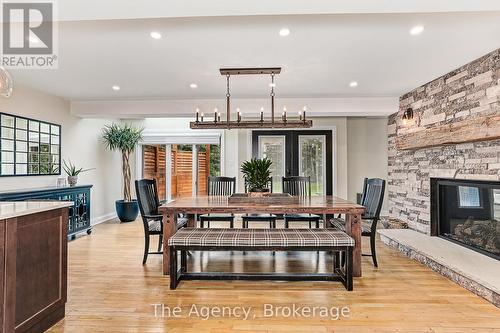 136 Grand Cypress Lane, Blue Mountains, ON - Indoor With Fireplace