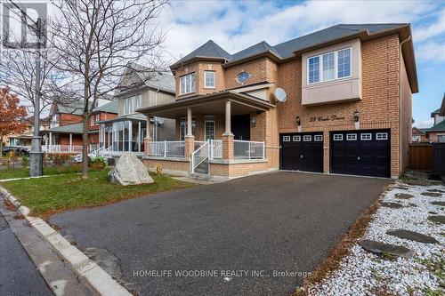 28 Credo Drive, Vaughan, ON - Outdoor With Deck Patio Veranda With Facade