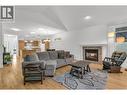 4035 Gellatly Road S Unit# 153, West Kelowna, BC  - Indoor Photo Showing Living Room With Fireplace 