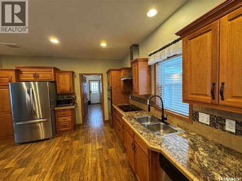 528 Duke Street, Imperial, SK - Indoor Photo Showing Kitchen With Double Sink