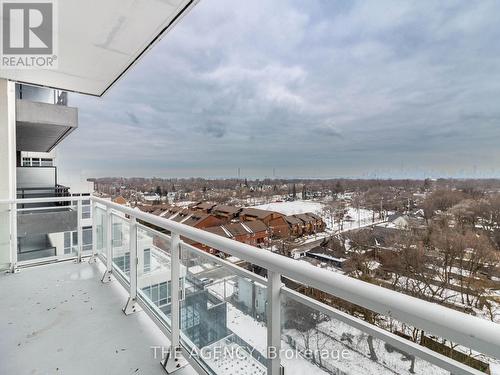 901 - 286 Main Street, Toronto, ON - Outdoor With Balcony With View