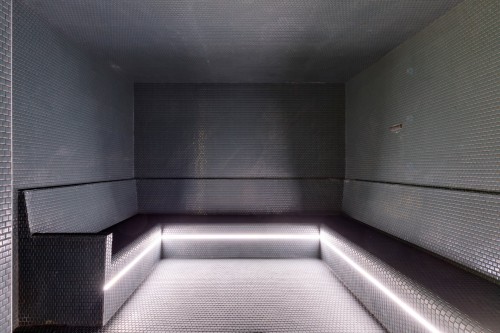 Sauna - 2303-1050 Rue Drummond, Montréal (Ville-Marie), QC - Indoor Photo Showing Other Room