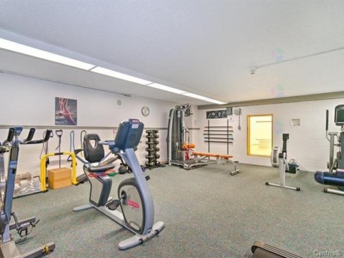Salle d'exercice - 618-150 Rue Berlioz, Montréal (Verdun/Île-Des-Soeurs), QC - Indoor Photo Showing Gym Room