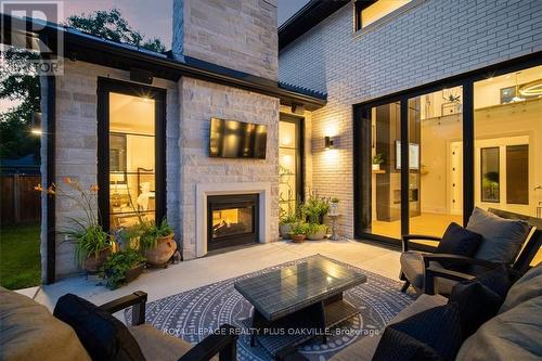 234 Walby Drive, Oakville, ON -  With Fireplace With Exterior