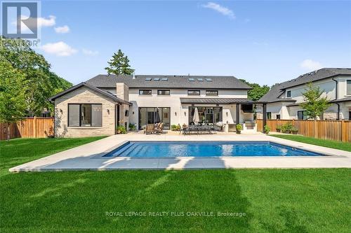 234 Walby Drive, Oakville, ON - Outdoor With In Ground Pool With Deck Patio Veranda With Backyard