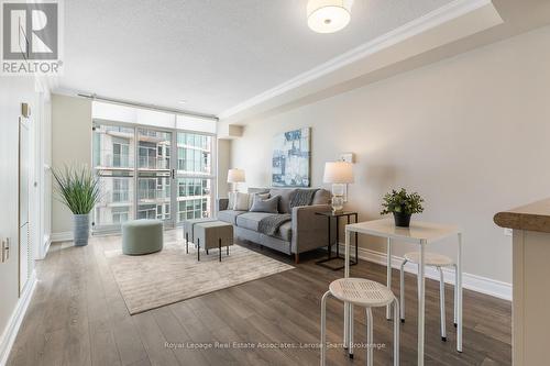 809 - 3 Marine Parade Drive, Toronto, ON - Indoor Photo Showing Living Room