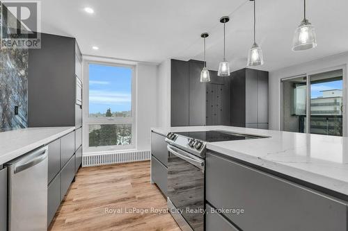 511 - 19 Woodlawn Road E, Guelph (Riverside Park), ON - Indoor Photo Showing Kitchen