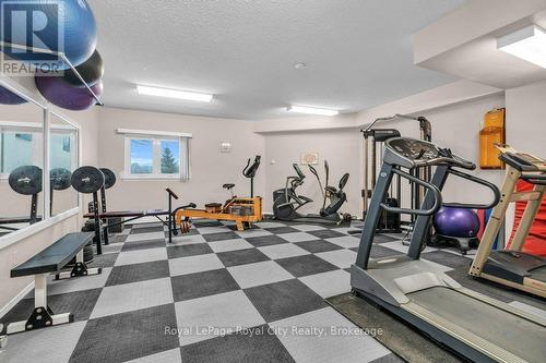 511 - 19 Woodlawn Road E, Guelph (Riverside Park), ON - Indoor Photo Showing Gym Room
