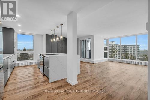 511 - 19 Woodlawn Road E, Guelph (Riverside Park), ON - Indoor Photo Showing Kitchen