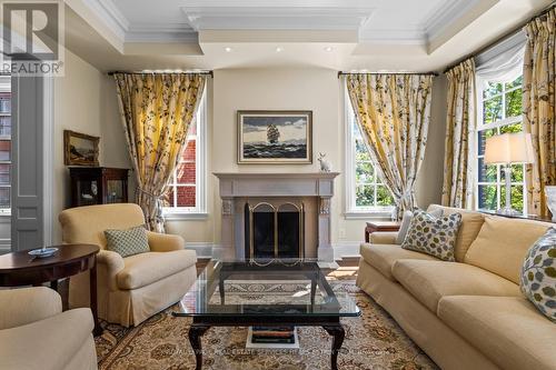 260 St Leonards Avenue, Toronto, ON - Indoor Photo Showing Living Room With Fireplace