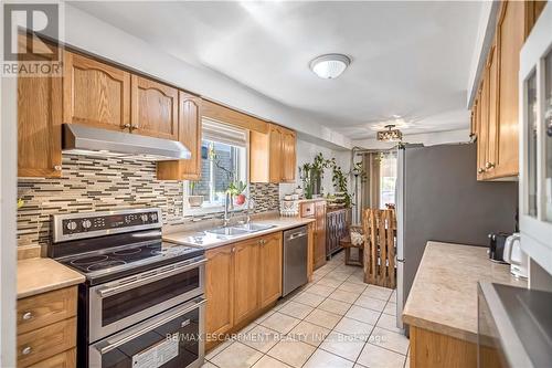 16 Jessica Street, Hamilton, ON - Indoor Photo Showing Kitchen With Double Sink